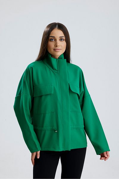 Sense JACHETĂ HÜRREM CU FERMOAR, BĂRĂ DE PĂSĂRI, BĂRĂ DE PĂSĂRI, MÂNĂ ELASTICĂ, VERDE