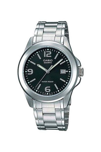 Casio Men's MTP-1215A-1ADF Analog-Digital Water Resistant Watch - 38 mm - Silver