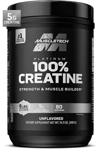 MUSCLETECH Platinum 100% Creatine Monohydrate Powder