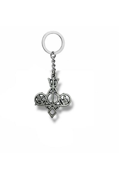 Herşey Nota Rebel Emblems – Deadly Tools & Hunger Games Themed Unisex Metal Keychain
