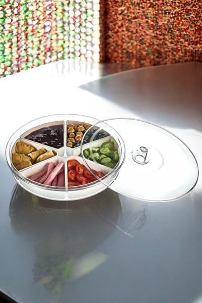 safestore 360 Degree Rotation Large Size Breakfast Set - Breakfast Set with Detachable Bowl - Breakfast Set