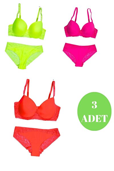 Star Murays Women's 3 L C Cub Bra Set