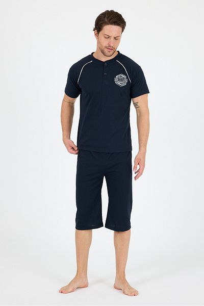 LadyMina Pijama Ανδρικό κοντομάνικο σορτς
