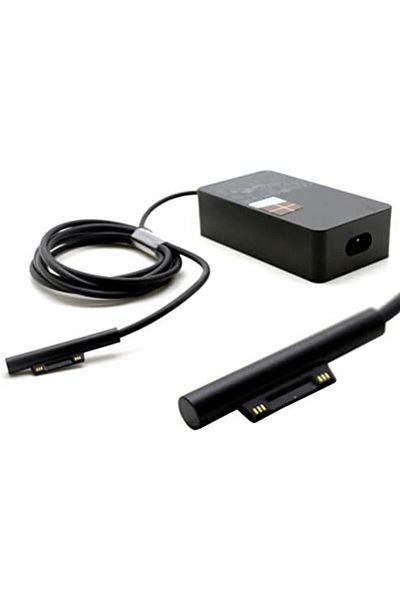 MICROSOFT MSurface Pro 3, Pro Power Cable UK 4, Surface Pro, Surface Book, Blackicrosoft -