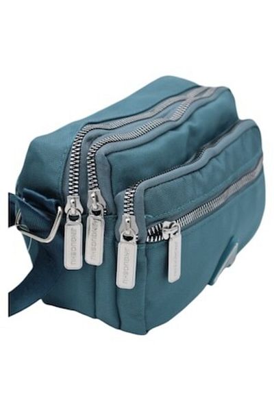 OEM Geantă de umăr pentru femei R88014, curea reglabilă, verde