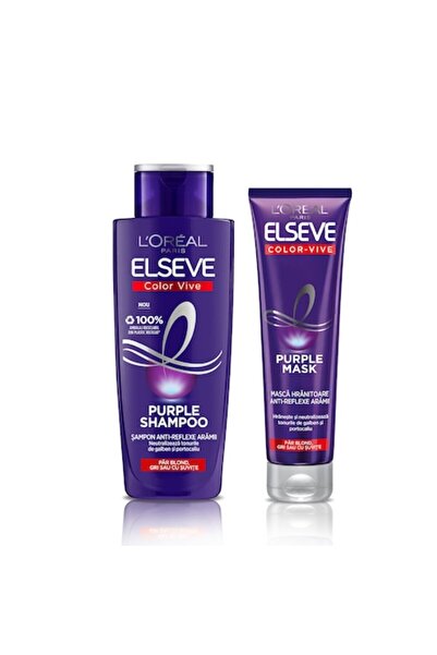 L'Oreal Paris Set for Colored Hair Elseve Color Vive Purple