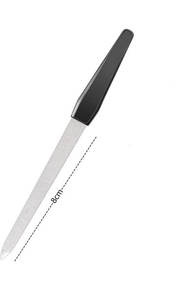QUEENVİP Laser Steel Nail File & Steel Nail Clamp