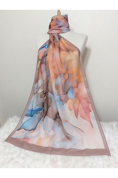 istanbul prensesleri Patterned Italian Koton Flexible Soft Shawl High Quality Soft-Soft