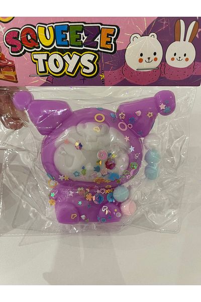 Umut Kuromi Sukuşi Capybara Purple Antistress Squishy Decompression Vent Squeeze Toy