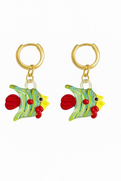 CHARMLUCKY Murano Fish Earrings