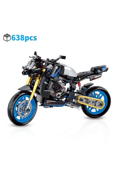 Choice 638pcs Classic Technical Motorcycle Building Blocks Bricks Famous Motorbike Locomotive Road Racer As