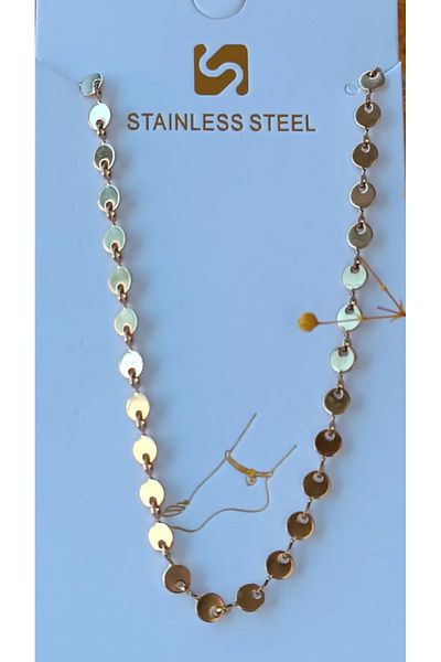 Blotch Cicili Bicili Sequin Steel Anklet