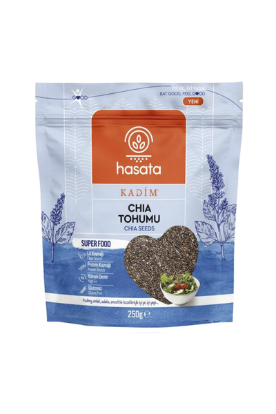Hasata Chia Tohumu 250 Gr. Glutensiz Superfood Aslını Korumuş Lezzetler