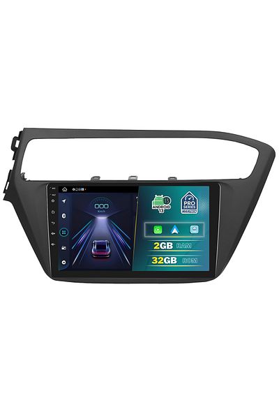 MaxTech Navigatie Hyundai I20 2017-2021 dedicata, 2 GB Ram 32 GB Rom, Carplay & Android auto, 9”