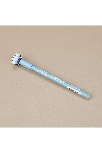 Globox Erasable Gel Pen with Dog Figure - Asorti