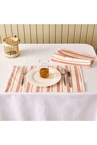 MATMEL Soft Alno 2-Piece American Service - Ecru / Tile - 30X50 cm
