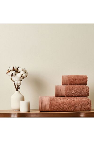 ASPARTAM Soft Premium Bath Towel - Dried Rose - 70X140 cm