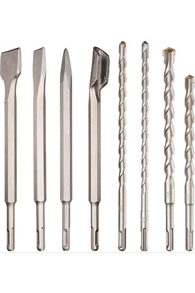 Caterpillar CAT DA03902 SDS plus Hard Rock Drill Set Plus Chisels 17pcs