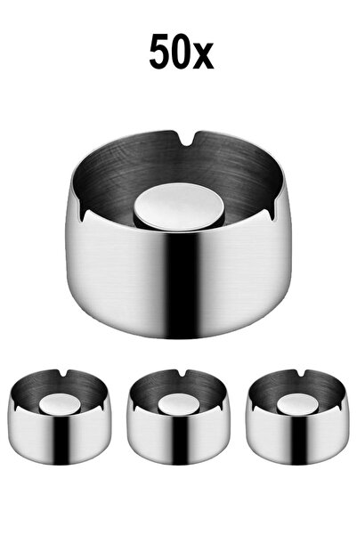 Falconetti 50 τεμάχια από ατσάλι 8 εκ. Ταμπάκο για καφέ, εστιατόριο, στρογγυλ...