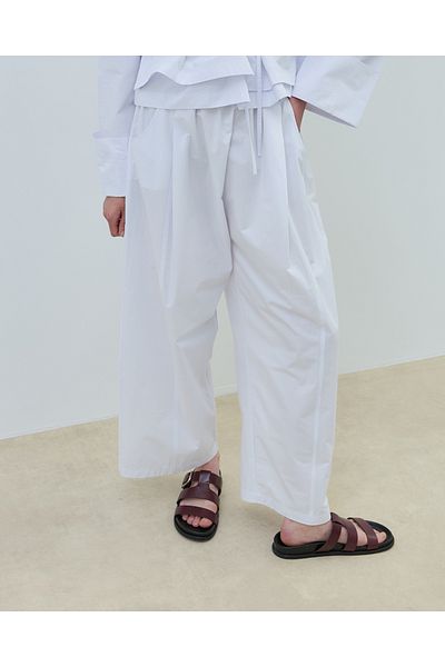 BEWS Momo Poplin Trousers