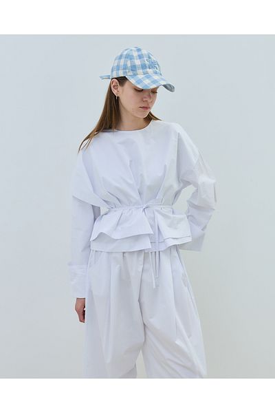 BEWS Layer Poplin Blouse