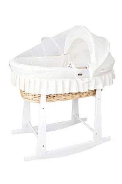 Fun Moment Moses Basket with Rocking Stand