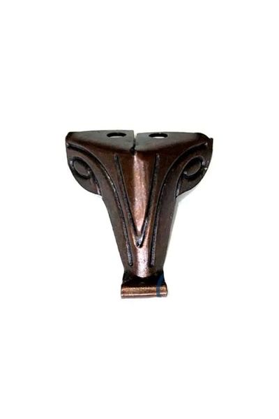 Şener collection Fashionable wood chipboard, chipboard box leg, box leg 2.5 cm - distressed
