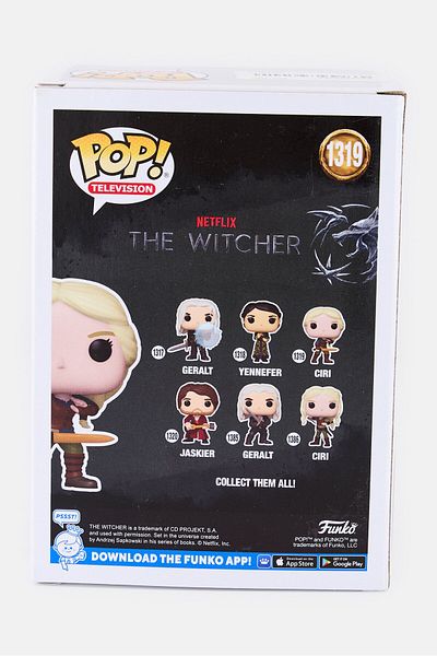 Funko Pop Tv The Witcher Ciri With Sword Collectable Vinyl Figure