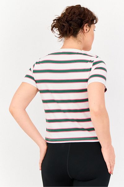 Puma Women Slim Fit Short Sleeves Outdoor Top, Multicolor