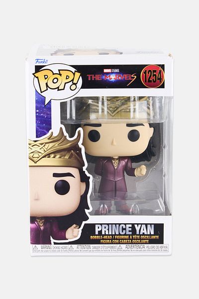 Funko Pop 1254 The Marvels Prince Yan Collectable Vinyl Figure