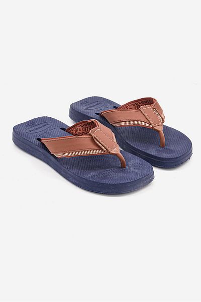 Havaianas نعال أوربان بلند للرجال، أزرق داكن