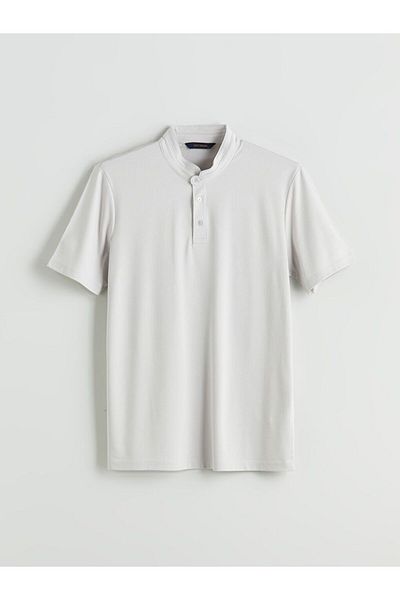 LC Waikiki Southblue Judge Collar Men's T-Shirt