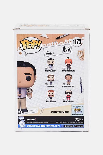 Funko POP TV 1173 The Office- Oscar with Scarecrow Doll Vinyl Figure
