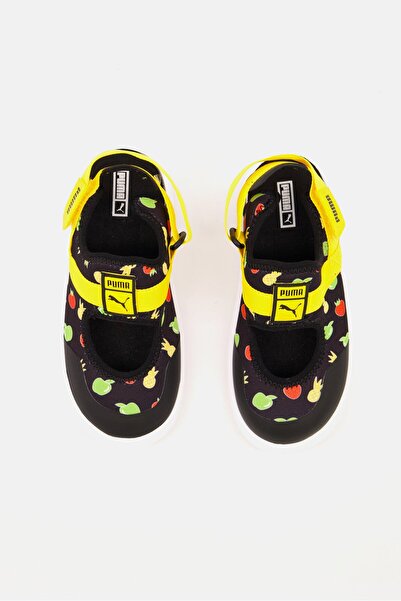 Puma Toddlers Boy Light Flex Summer Fruit Slingback Sandals, Black