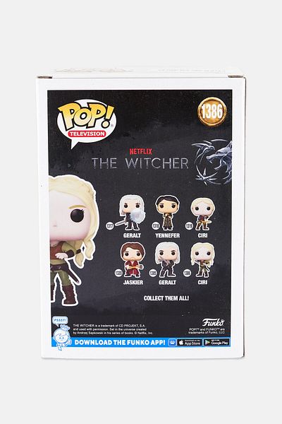 Funko Pop Tv 1386 The Witcher Ciri Vinyl Figure