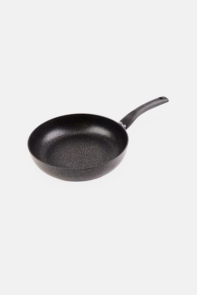 Fissman Aluminum Promo Series Deep Frying Pan, Black