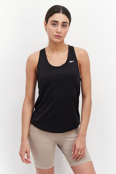 Reebok Women Sportswear Fit Training Top, Black