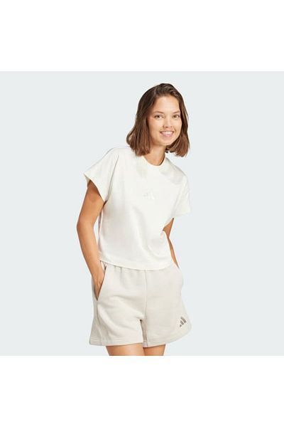 adidas Γυναικείο μπλουζάκι White W All Szn Tee Jj1243