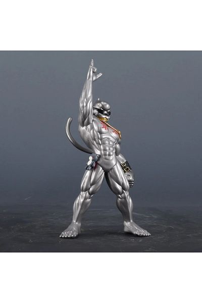 BANDAI No box 20 cm/7.8 inches Digimon anime character copper iron Goku gorilla beast PVC Action Figure Fig
