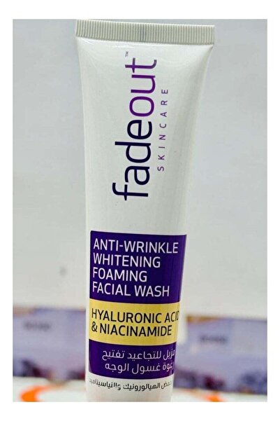 Fade Out غسول الوجه الرغوي المضاد للتجاعيد والمبيض من فيداوت، 100 مل