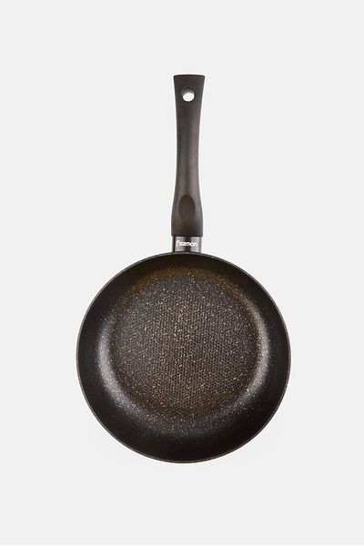 Fissman Aluminum Promo Series Deep Frying Pan, Black