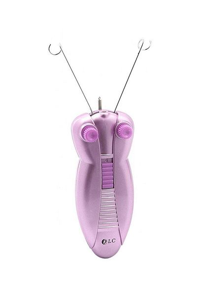 COOYA Electric Hair Removing Threading Device Non-slip handle with Two Knobs Purple