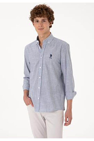 U.S. Polo Assn. U.S. Polo Assn. Gıze Lacivert Erkek Gömlek 2106492