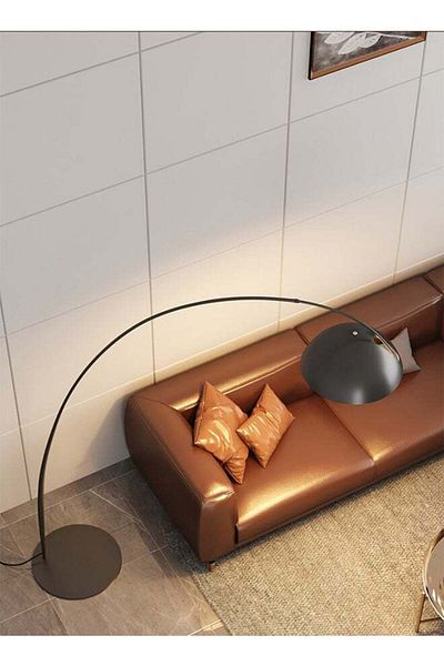 COOYA 20 Watt Fishing Floor Lamp,LED Living Room Floor Lamp,Three Color Dimming to Meet Daily Needs