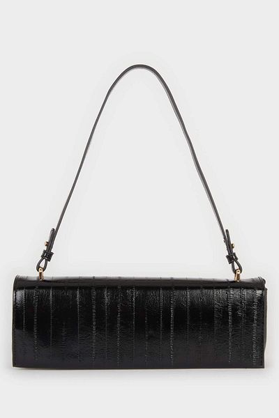 DeFacto Women's Faux Leather Baguette Bag F1240Axns