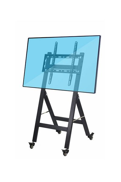 FlashHawk Foldable Mobile TV Stand Floor TV Cart Mount for 26-55 inch TVs