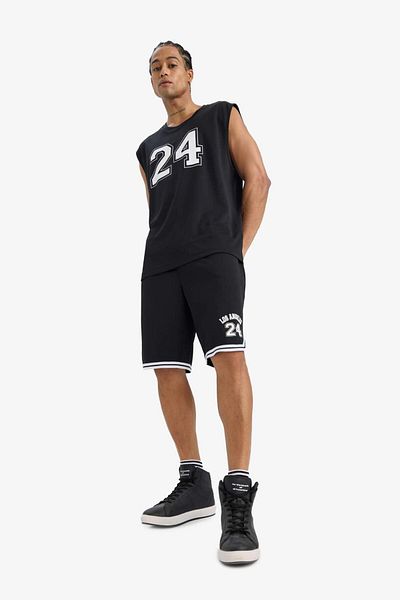 DeFacto Defactofit Quick Dry Standard Fit Sportsman Short Leg Heavy Fabric Shorts A1694Ax25Hs
