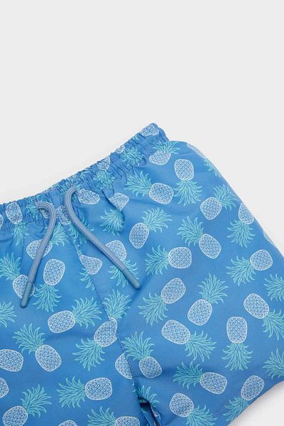 DeFacto Pantaloni scurți de baie cu model pentru bebeluși E3517a525sm