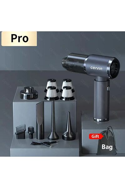 Choice Pro 4hepa bag CENRR Car Vacuum Cleaner High Suction 210000PA Wireless Vacuum Cleaner Cordless Vacuum