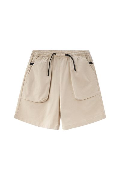 Giordano شورت تويل مريح متوسط الارتفاع للأطفال